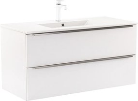 Vario Trim 100 alsó szekrény mosdóval fehér-fehér