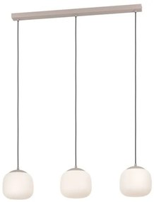 Eglo 900894 - Csillár zsinóron COMINIO 3xE27/40W/230V