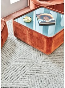 Krémszínű mosható kézi szövésű gyapjú szőnyeg 170x240 cm Almond Valley – Lorena Canals