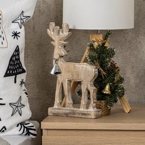 4Home Nordic Reindeer mangófa dekoráció, 33 cm