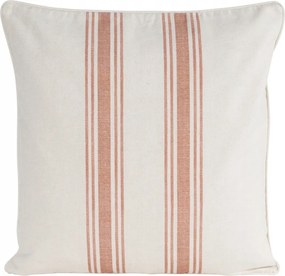 Dekoratív párnahuzat 50X50 krémszínű, lenvászon