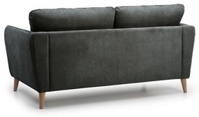 Oslo feketésszürke kanapé, 170 cm - Scandic
