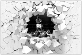 Poszterek 90x60 Muhammad Ali Ökölvívás Harc