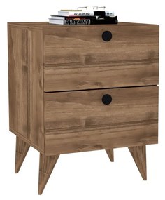 Éjjeliszekrény Kada - Walnut v2
