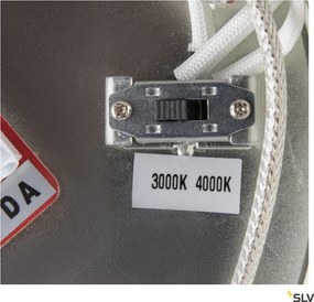 SLV ONE 1004764 Függőlámpa 12x34W/LED 3000/4000K 1230/1270LM