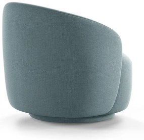 Világoskék forgó fotel Letizia – Micadoni