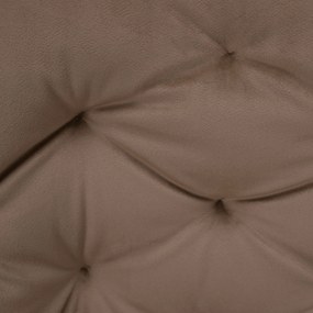 Fotel, világosbarna/fekete, VERIO