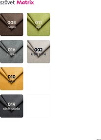 Kinyitható ülőgarnitúra, szürke szövet, balos, SANTIAGO