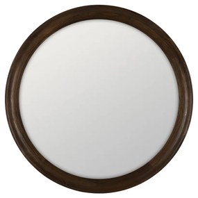 Fali tükör tömörfa kerettel ø 110,5 cm Paula – Ixia