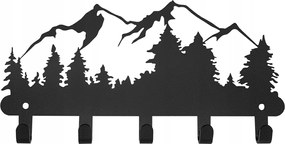 Ruhatartó akasztó kulcstartó hegyek erdő 22cm