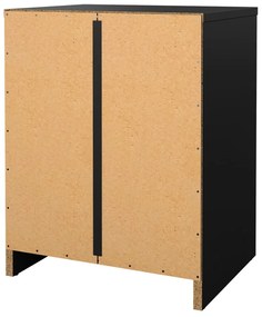 Fekete éjjeliszekrény May – Tvilum