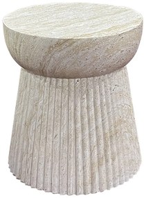 Kő kerek kerti kisasztal ø 37 cm Bonn – House Nordic