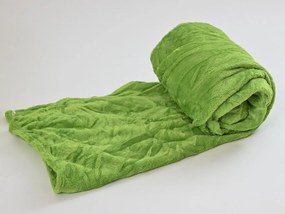 Plüss KAMÉLEON zöld babatakaróval belül