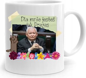 Vicces Bögre A Pis Elnökétől Jaroslaw Kaczynski fényképes nyomtatással