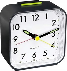 Csendes Ébresztőóra Klasszikus Óra Hagyományos Analóg Hangos Négyzet Riasztás