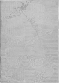 vidaXL IZA szürke rövid szálú skandináv stílusú szőnyeg 240 x 340 cm