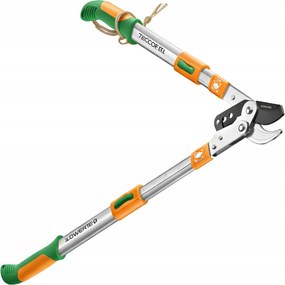 Metszőolló kerti ágakhoz facserjékhez Max 5.2 cm Erős teleszkópos