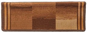 5 db barna öntapadó lépcsőszőnyeg 65x21x4 cm