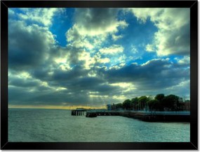 Poszterek keretben 40x30 Naplemente a tengerparton