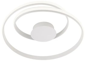 Fali lámpa, fehér, 3000K melegfehér, beépített LED, 3300 lm, Redo Torsion 01-1791
