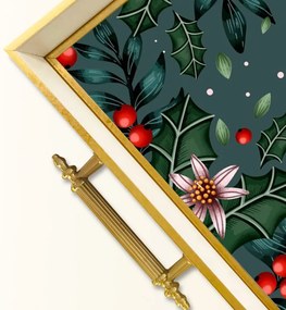 Üveg tálca, 38×24 cm – TPB9799