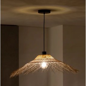 Brilagi – CERIA BOHO LED függőlámpa kábelen, 1xE27/40W/230V, átm. 100 cm, bambusz