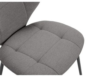 Szürke étkezőszék szett 2 db-os Maori – Marckeric