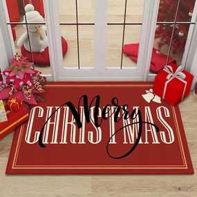 P/04 Wongs Bedding Karácsonyi szőnyeg 80 x 150 cm piros csúszásgátló