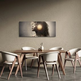 Kép - a zene ereje (120x50 cm)