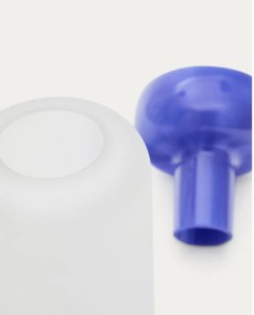 Kék üveg váza (magasság 30,5 cm) Kelse – Kave Home