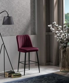 Vento Claret Red bárszék szett, 4 db, 4 db