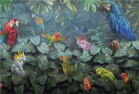 Fotótapéta Flizelina Dekoratív az irodába Egzotikus dzsungel 104x70 Ragasztó