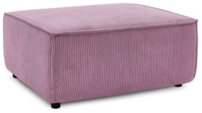 Rózsaszín kordbársony puff Nihad – Bobochic Paris