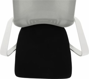 Irodai szék, szürke/fekete/fehér, TAXIS