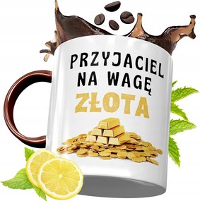 Bordó Bögre Barátnak Születésnapra Ajándék fényképes nyomattal