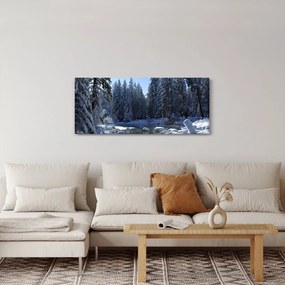 Havas erdő képe (120x50 cm)