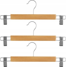 Akasztók Szoknyacsipeszekkel Szett x 3db