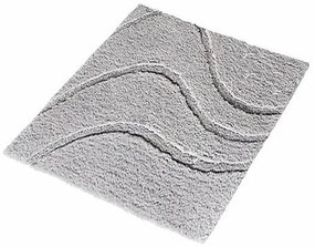 RIDDER 729807 La ola fürdőszoba szőnyegcsúszásgátlóval 55 x 50 cm, szürke