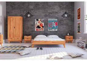 Bükkfa franciaágy 160x200 cm Greg - The Beds