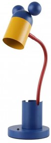 Lámpa Asztali MOUSE , 5495, max.250V, 50/60Hz, 1*E27, max.25 W, átmérő 8 cm, IP20, sötétkék/arany