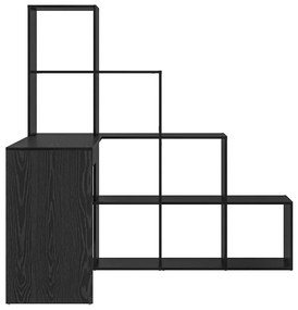 Sarokíróasztal Musta tammi 101,5 x 149,5 x 149,5 cm Faanyag