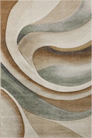 Színes Szőnyeg Puha Sűrű Hullámos Kivágott Gyapjú Nappali Ügynök 80x150 cm