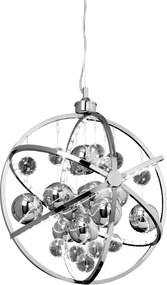 Endon MUNI MUNI-CH-S Függőlámpa 1x7.2W/LED 3000K 450LM IP20