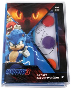 Sonic a sündisznó Hype Man mini művészeti szett