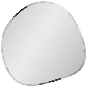 Devonport fali tükör organikus formájú, fazettás, 50x50 cm