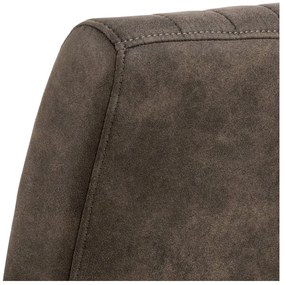 Sötétszürke étkezőszék szett 2 db-os Adele – Actona