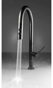 Deante BQO_N72M - Mosogatócsap kihúzható permetezővel OLFATO fekete