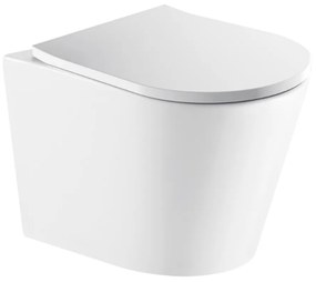 Hagser Otis miska WC wisząca Rimless z deską wolnoopadającą biała HGR40000042