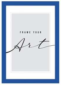 Sötétkék álló-fali képkeret 12x17 cm – knor