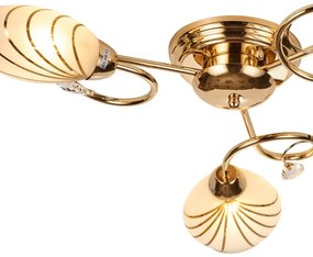 Brilagi - Felületre szerelhető csillár MEGAPOLIS 3xE14/60W/230V arany